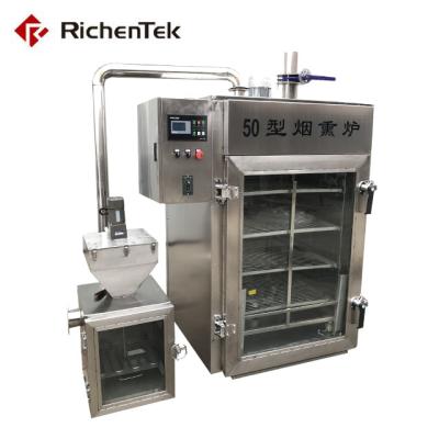 China Meat Richentek Catfish Smoker Fish/Chicken/Pork/Sausage Smoker Smoking Oven for sale