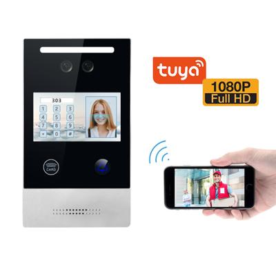 China Face Recognition In Life Running Smart Camera System Android Intercom Phone Door IP Tuya Wifi Video Doorbell for sale