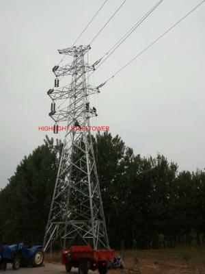 Cina Linea elettrica d'acciaio della torre 132KV-1,000KV della trasmissione di AWS 1,1 in vendita