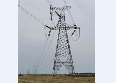 Cina Assemblea completa galvanizzata della forte torre d'acciaio della trasmissione ad alta resistenza in vendita