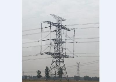 China Four Legged Electric Transmission Tower Tubular Angle Steel Tower for sale