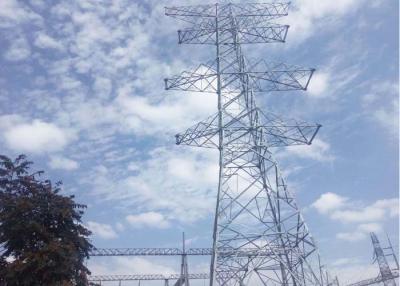 China High Wind Speed High Voltage Power Tower Self Supporting Lattice Tower for sale