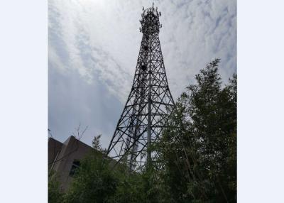 Cina Torre di antenna a quattro zampe di GSM con i membri della torre di rinforzo in vendita