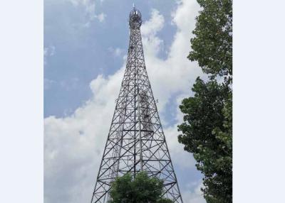 China Bodennahe Mikrowellen-Antennenmast-Fernsehturm-Röhrenart Stall-Leistung zu verkaufen