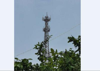 China Torre móvil Q345 Q235 de la señal del teléfono celular de la torre de la red de la inspección completa en venta