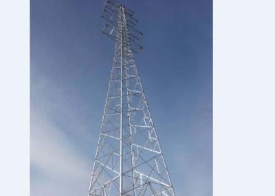 China Four Legged Power Transmission Line Tower Square Steel Structure Tower for sale