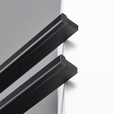 China Furniture Handles Minimalist Antique Black Cabinet Zinc Metal Cabinet Furniture Accessories Handle for sale