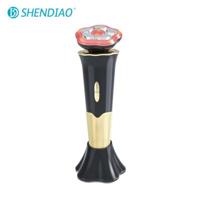 China Metal Engineering Plastics RF Beauty Instrument Micro Photon Rejuvenation Eye Face Lifting Massage Instrument EMS Current Introductio for sale