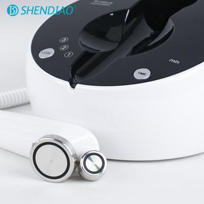 China Metal engineering plastics rf beauty instrument skin rejuvenation lifting and guiding instrument electric wave pulling facial massage for sale