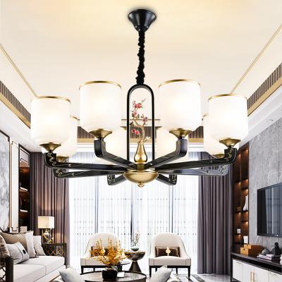 China New Modern Chinese Style Hall Staircase Living Room Lighting Decoration Ceiling Chandelier Lamps Suitable For Modern Family Bedrooms for sale