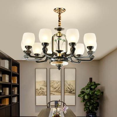 China Large luxury modern Italian chandeliers high quality custom made ceiling high quality attic living room club villa duplex club villa for sale