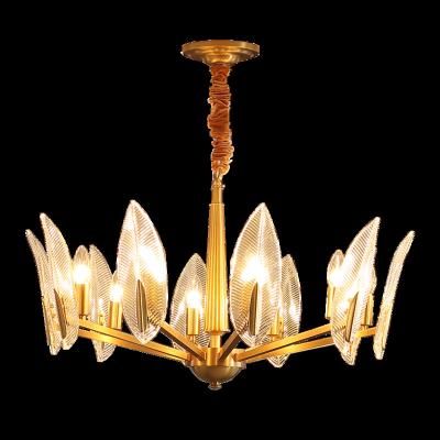 China Rustic Home Room Lobby Dining Fancy Bedroom Chandelier Mosque Bronze Light Nordic Modern Gold Crystal Brass Chandelier Large for sale