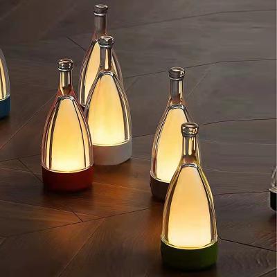 China Glass mesa lampara lux navidenas led sala cristal de Para de bar de luz de banquero de restaurante de Para de noche recargable decorativa for sale