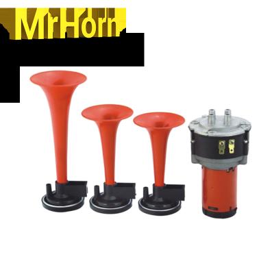 China Car ; Motorbike ; Truck ; Loudest Bus Alpex Truck 12V Car Air Horn Compressor 3 Pipe Electric Iron Horn Air Horn For Sale for sale