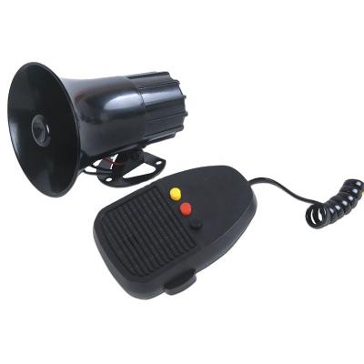 China 12V Motorcycle and Car Siren Electirc Sound Horn Three Wired Alarm Police Siren Horn for Sale Emergency Alarm Warning Horn for Ambulance for sale