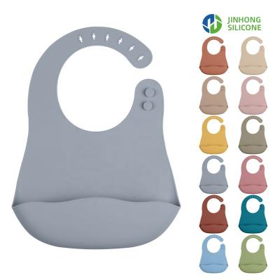 China BPA Free Silicone Bibs Baby OEM/ODM Babero Foldable Fashion Soft Packing Closure with Design Designer Nursery Silicone Baby Bibs for sale