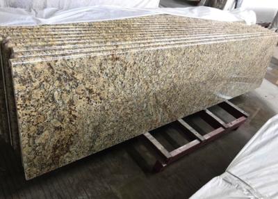 China High Density Prefab Granite Kitchen Countertops / Kitchen Island Countertop for sale