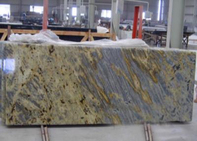 China Tiger Yellow Granite Kitchen Countertops For Commercial / Residencial for sale