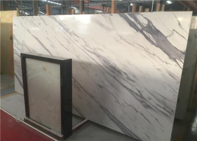 China Artificial Marble Engineered Stone Vanity Tops Anti - Scratch White With Veins Color for sale