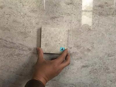 China Cesar Grey Natural Stone Slabs Gray Marble slabs for Hotel Project big slab 1500 x 2600 mm for sale