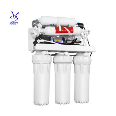 China BEST Hotel High Tech Domestic Pure Water Treatment Purification Reverse Osmosis Systems For Home Drinking for sale