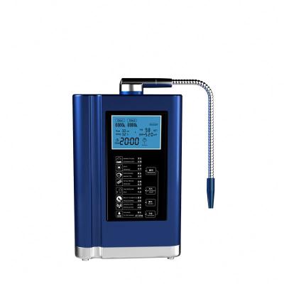 China Hotel New Arrival Mineral Water Ionizer RO Water Filter Alkaline Luxury Alkaline Water Ionizer for sale