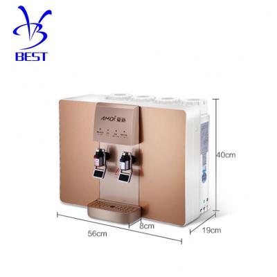 China Outdoor Promotional Alkaline Home Hot And Cold Water Purifier Dispenser Water Dispenser With RO System for sale