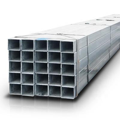 China High Quality Liquid Cold Rolled Pipe Pre Galvanized Welded Square Pipe Rectangular Steel Pipe For Construction for sale