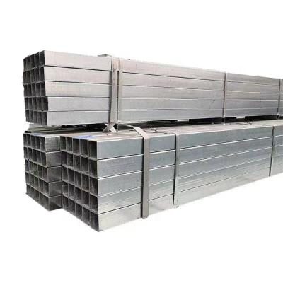 China Liquid Pipe Factory Wholesale High Quality Hot Dipped Galvanized Square Tubing For Parking Lots for sale