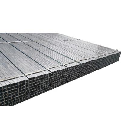 China Pipe Factory Wholesale Hot Sale Liquid Dipped Galvanized 63.5mm Square Tubing For Building for sale