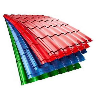 China Colored Galvanized Corrugated Steel Container Plate Metal Sheeting Sheet for sale