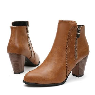 China CUSHIONING fashion 2022 real leather pointed toe women stilettos high heel elastic socks boots for sale