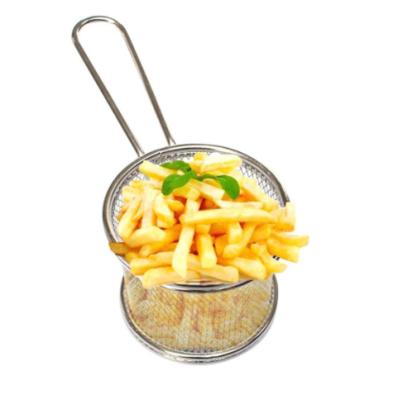 China High Quality Viable Deep Fryer Mini Deep Fry Serving Basket Stainless Steel for French Fries for sale