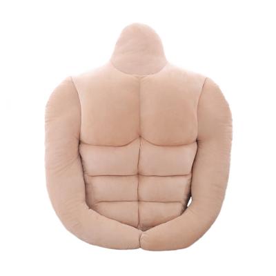 China Accompany new European and American hot weird funny plush toy muscle friend tile for sale