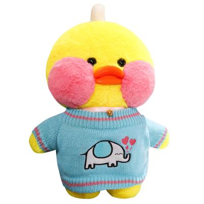 China Pretty Gift 40cm /55cm /80cm Hyaluronic Acid Duck Changing Clothes Plush Doll Soft Toy, Popular on Amazon for sale