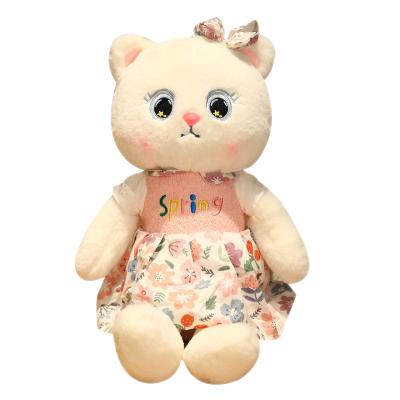 China Cute Soft Hot Selling Gift Wholesale Cat Doll Cartoon Animal Hug Cat Toy Stuffed Plush Toy for sale