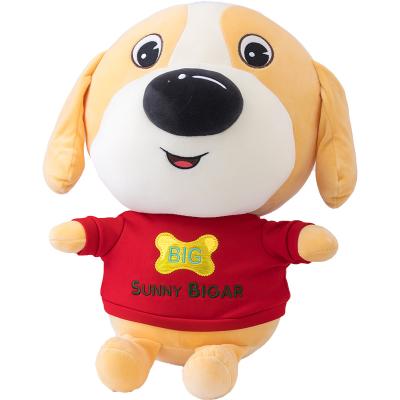 China Best Hot Selling Pretty Gift Made Soft Toys Dog Custom Dog Doll Stuffed Plush Cozy Animal Toy for sale