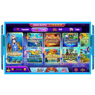 China Portable 85' High Yields 10 Players Arcade Fish Games USA Ocean King Fishing Table Game Machine Shooting Cabinet for sale