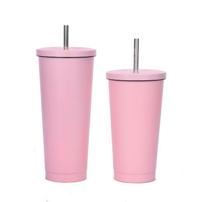 China Sustainable SUS304 thermal insulation double wall export car outdoor cold drink portable coffee mugs for sale