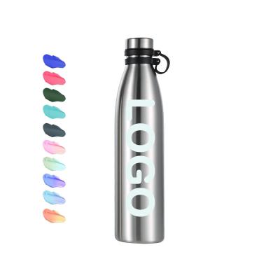 China Sustainable Best selling Stainless steel Cola Shape Botttles Double walledd Thermos Cola Water Bottle  Leak-Proof Cola shape Sports bottles for sale