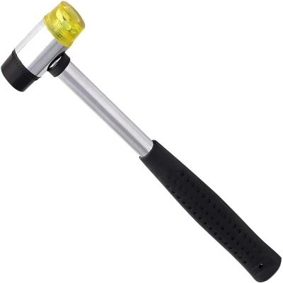 China Ubber Hammer One Piece White Rubber Mallet, Tile Mallet Hammer for sale