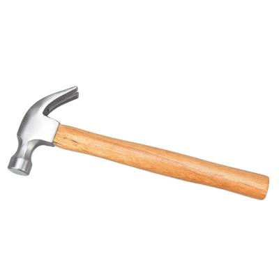 China Claw hammer manufacturers the direct sale of the multi-functional English claw hammer with wooden handle for sale