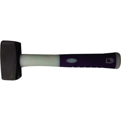 China High Quality Pick Hammer Hautine Stoning Hammer W/Plastic Covered Fiberglass Handle for sale