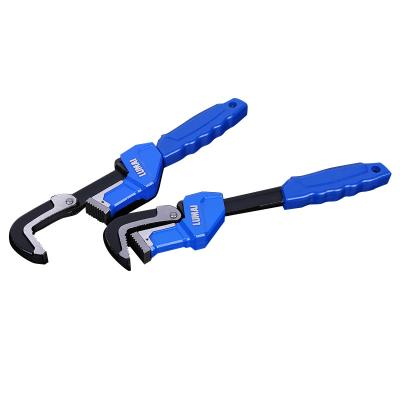 China Heavy Duty Adjustable 14 Inch Alloy Steel Pipe Wrench Wrench for sale