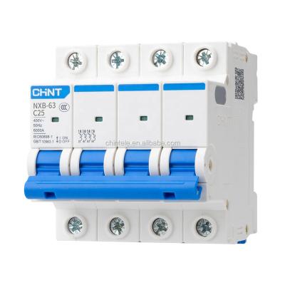 China CHiNT professional excellent quality household manufacturer sale mcb mini electrical miniature circuit breakers 1P 2P 3P 4P types for sale