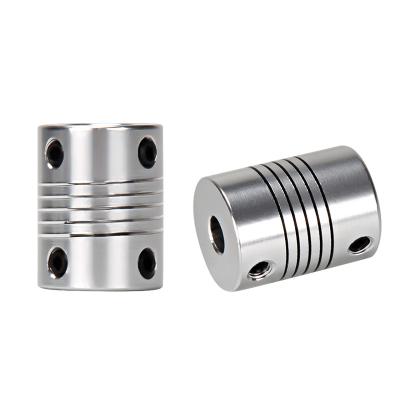 China 100% Compatible Aluminum Quick Release Motor Shaft Coupler D19L25 Spline Flexible Shaft Couplings for sale