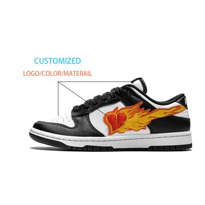 China Fashion Trend Good Quality Newcomers Customer Designs Wholesale Style Skateboard Shoes New for sale