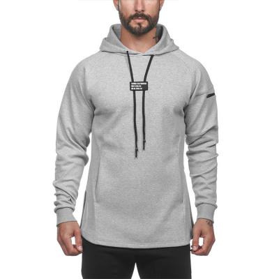 China High quality hot sale Anti-wrinkle zipper 1/4 thin hoodies 280 gsm gym sports hoodie men running fitness pullover men for sale