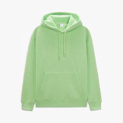 China hot selling Anti-wrinkle hoodies cotton fleece oversized pullover unisex heavy custom logo solid hoodie for sale