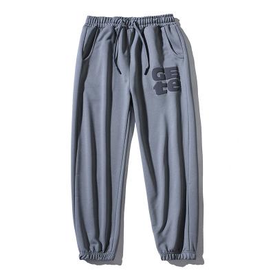 China Wholesale Anti-wrinkle Sweatpants Dropshipping Premium Hip Hop Pants Blows Printing Custom Logo Mens Joggers Sweatpants for sale